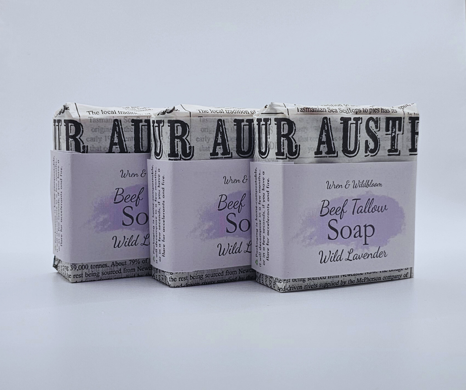 Wild Lavender Beef Tallow Soap