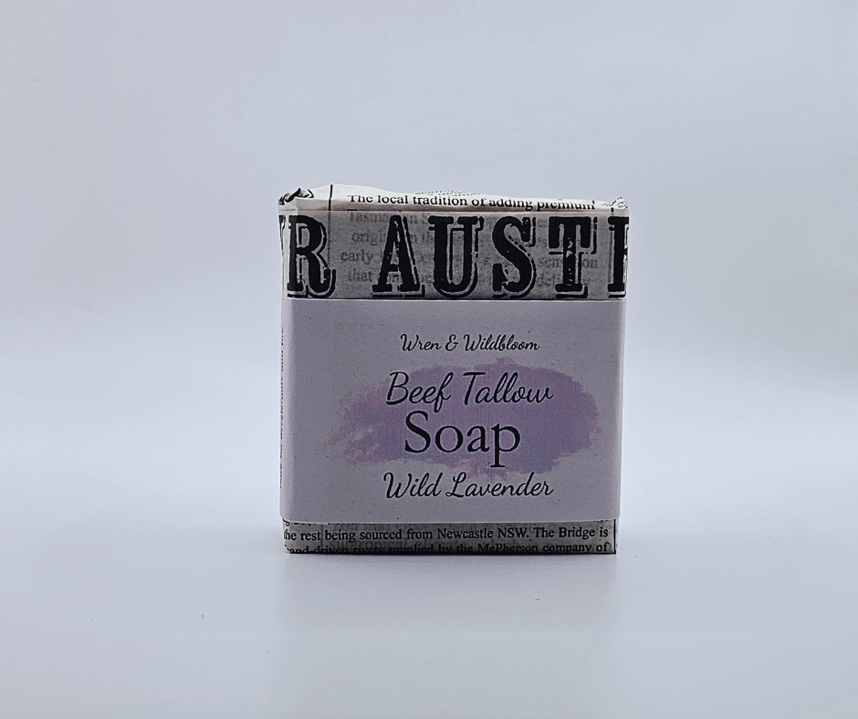 Wild Lavender Beef Tallow Soap