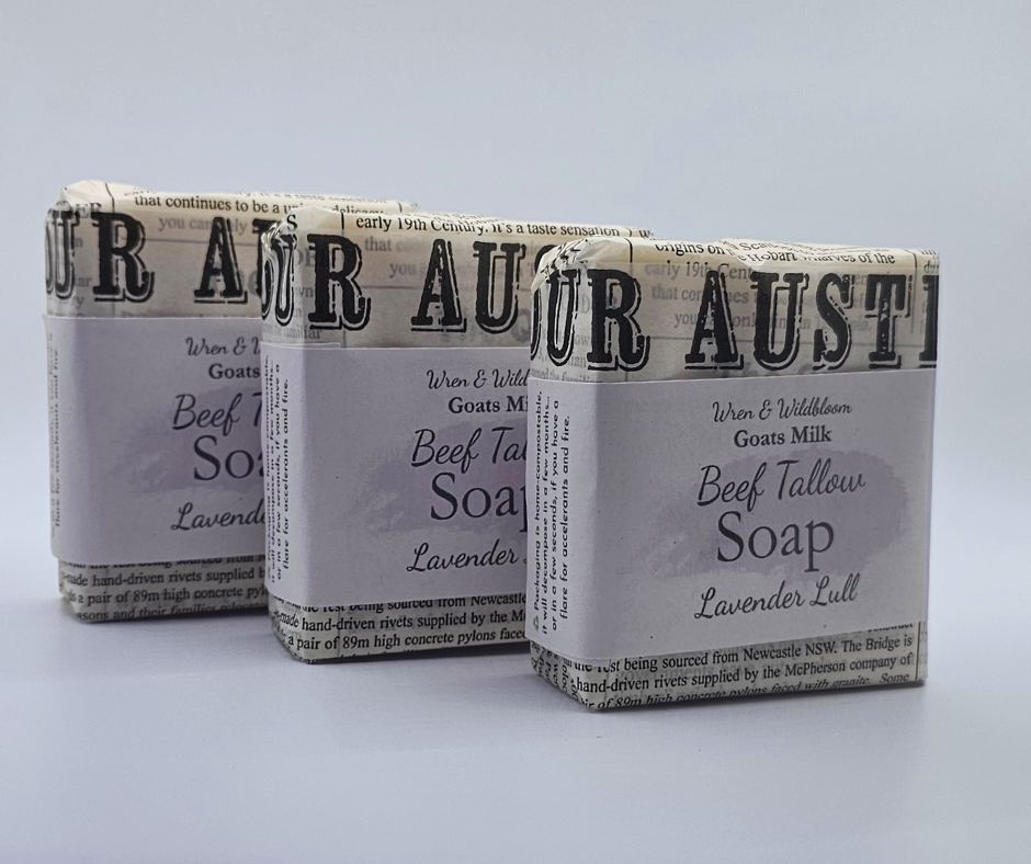Lavender Lull Goats Milk Beef Tallow Soap