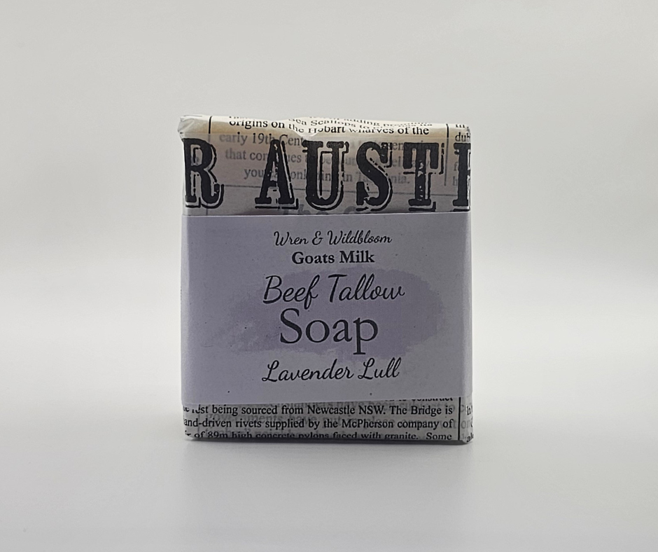 Lavender Lull Goats Milk Beef Tallow Soap
