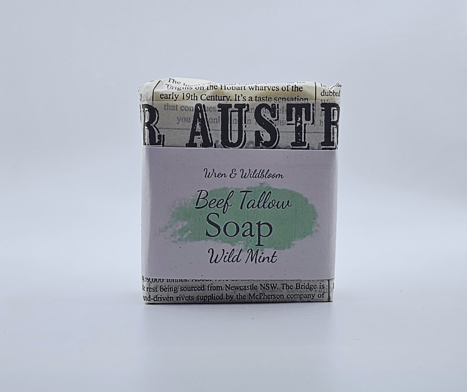 Wild Mint Beef Tallow Soap