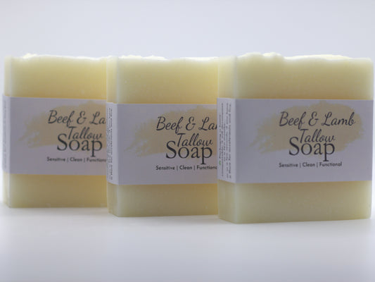 The Pure Beef & Lamb Tallow Soap